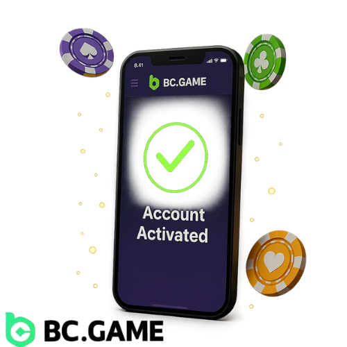 BC Game Account Activation Process