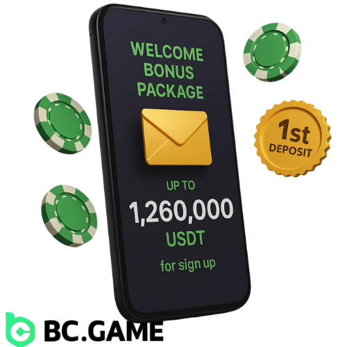 BC Game Bonus Welcome Package Details