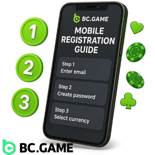 BC Game Mobile Registration Guide