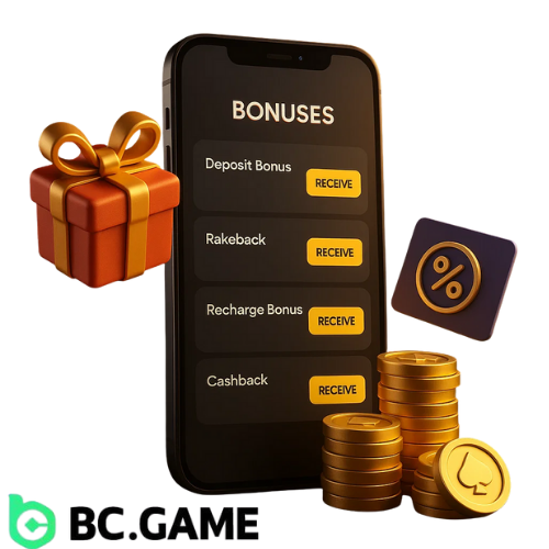 Bonuses and Promotions in BC Game App