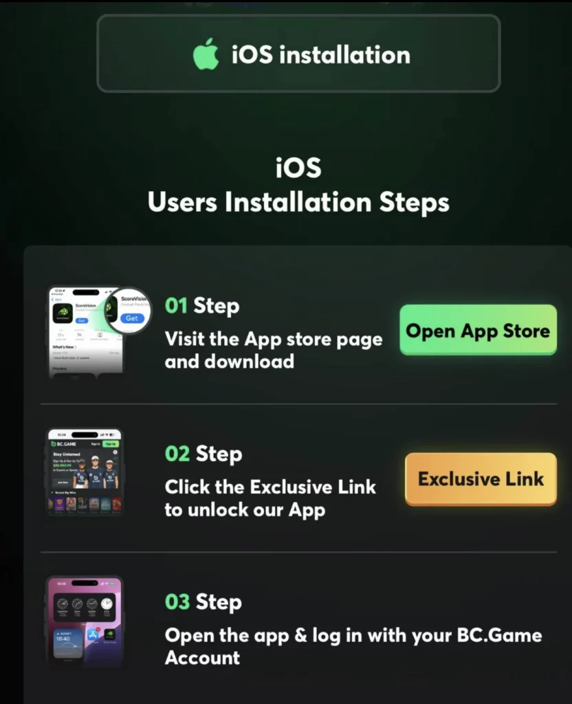 iOS App Installation